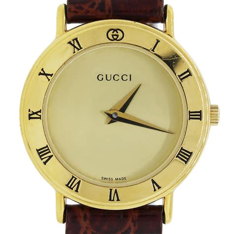 value of vintage gucci watch|Gucci watches old models.